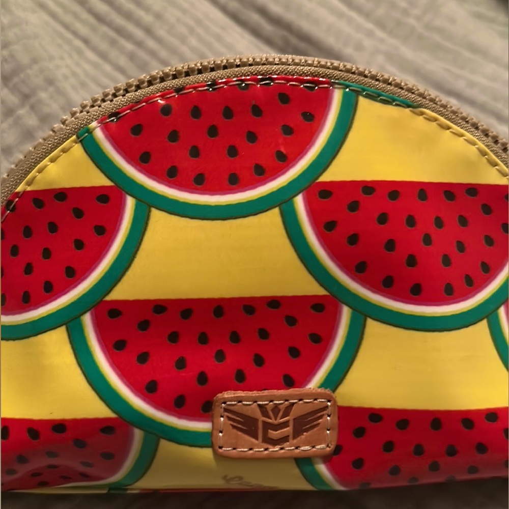Consuela Medium Dome Cosmetic Bag -Watermelon